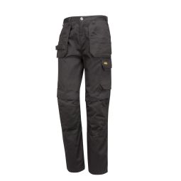 Pantalón Sember con Bolsillos Negro Talla 42 Sitio
