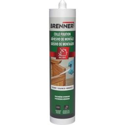 Adesivo de polímero branco 290 ml Brenner