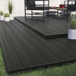 Lâmina composite Neva cinza 220x14,5 cm Blooma