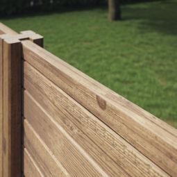 Poste Skimia castanho 240x9x4,5 cm  Blooma