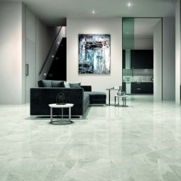 Pavimento cerâmico mármore cinzento 45x45cm C1 Belia