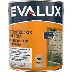 Lasur à base de água mate carvalho 2,5 L Evalux