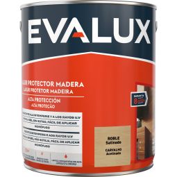Lasur à base de água satinado carvalho 2,5 L Evalux