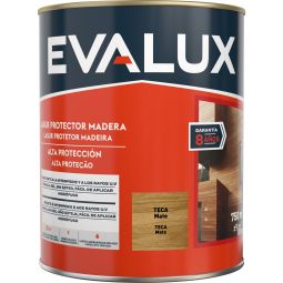 Lasur à base de água mate teca 750 ml Evalux