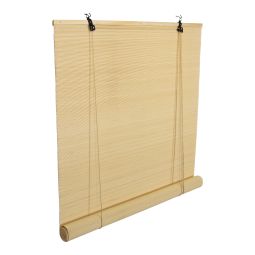 Persiana de rolo Akapa Blind bambu natural 120x180cm