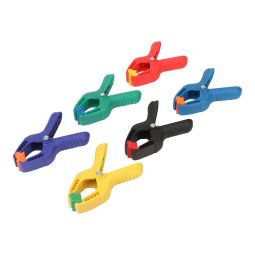 6 grampos de aperto 75 mm