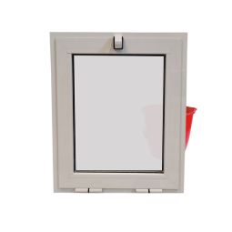 Janela alu golp branco 60x50 Satenglass