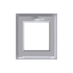 Janela pvc bat branco 60x50