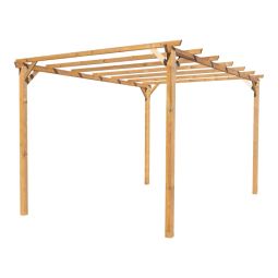 Pérgula de madeira 3x4m harmala