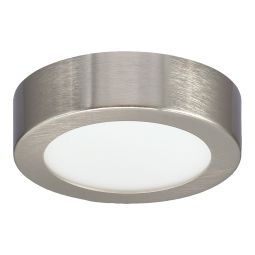 Plafon led redondo metálico cromado AiUS 11,5cm Cooke & Lewis