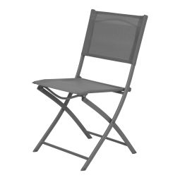 Cadeira de jardim de aço Saba GoodHome 70cm