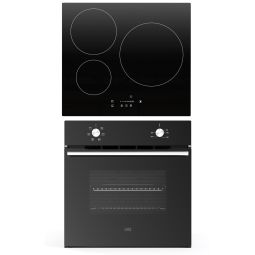 Pack forno e placa de indução 3 fogos Cooke & Lewis