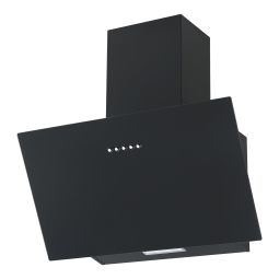 Exaustor de cozinha vidro preto 60cm