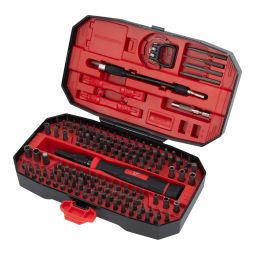 Set chaves de fendas e pontas de precisão 152 peças Forge Steel
