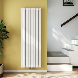 Emke radiador água quente aço plano camada dupla branco 180x62 cm