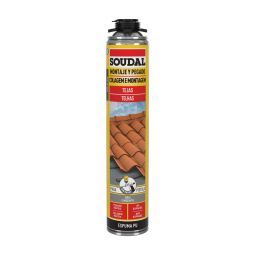 ESPUMA DE POLIURETANO ESPECIAL TELHAS C/ CANULA 750ML SOUDAL