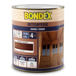 Verniz intempérie brilhante nogueira 0,750 L Bondex