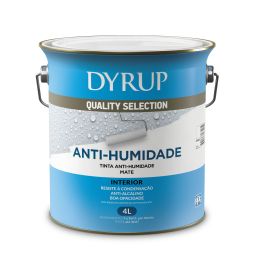 Tinta anti humidade branco 4 L Dyrup