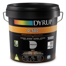 Tinta interior D500 branco mate 15L Dyrup