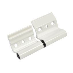 DOBRADIÇA EU EIXO INOX ESQ 50 MM BRANCO