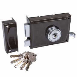 Fechadura de quatro entradas 249x10 mm direita