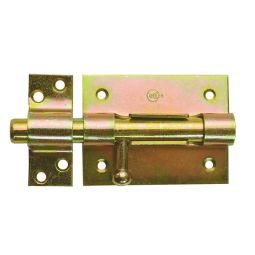 FECHO CULATRA DE AÇO BICROMATIZADO 65 X 85 X Ø 13 MM