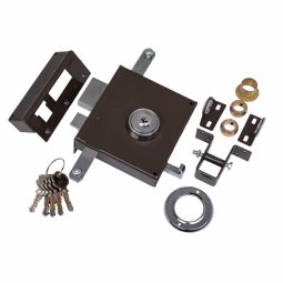 Fechadura GLK de quatro entradas com fechadura 792x12 mm esquerda