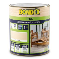 Óleo teca exterior incolor 0,750 L Bondex