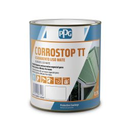 Esmalte anticorrosivo Corrostop TT mate verde escuro 750ml Dyrup