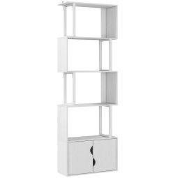 Estante para livro 60x23,8x179,2 cm color blanco Homcom