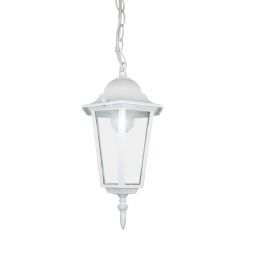 Candeeiro de teto pendente de exterior astrid branco 7hsevenon outdoor