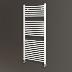 Kibath circuito aquecimento radiador aquecedor toalhas 120x50cm aço branco