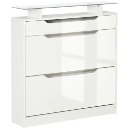 Móvel sapateiro 89x23x96cm color blanco Homcom