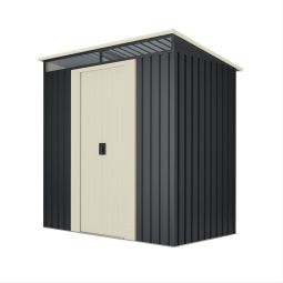 Abrigo de jardim 2,3m2 Wasabi - claraboia incluída - porta deslizante dupla