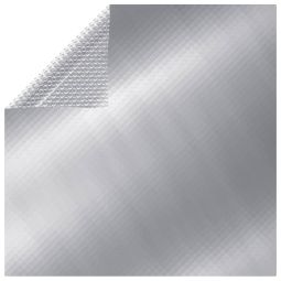 Cobertura para piscina 549x274 cm pe prateado