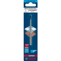 Broca HEX-9 HardCeramic 5x90 Bosch HEX-9