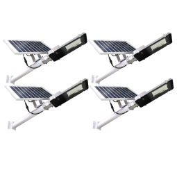 4x LED streetlight 200 w solar ip65 200 LEDs 3000 lm 6000k branco frio