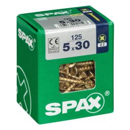 Tirafondo cabeza plana yellox - l - 5x30 mm
