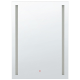 Espelho LED para casa de banho martinet 60 cm 80 cm prateado