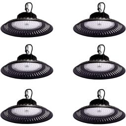 Pack 6x LED bell ufo 100w 6000k série eco