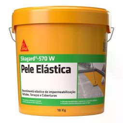 Revestimento elástico Sikagard 200 vermelho 18kg