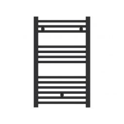 Radiador toalheiro de agua ocean preto 803x500mm