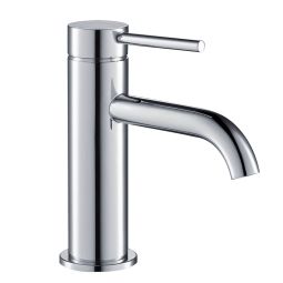 Kibath torneira monocomando para lavatório zuñi cromado fabricada em latão