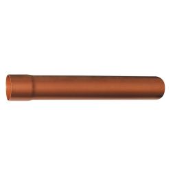 Tubo de descida de PVC 80 mm cobre