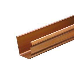 Caleira de cornija de PVC cobre 2 m