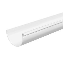 Caleira em PVC curvo branco 125 mm