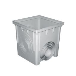 Caixa de visita de PVC 55 x 55 cm