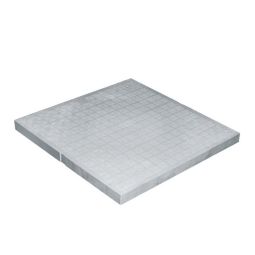 Tampa para caixa de visita pedonal de PVC 55 x 55 cm