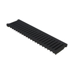 Grelha reforçada em PVC para caneleta 50 x 12 cm