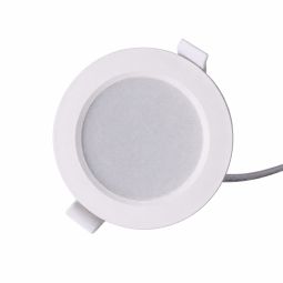 Luminária de embutir LED circular 5w ø92mm ip44 – corte cct ø75–80mm